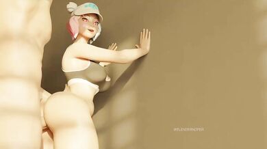 Leelah Gets Pounded Against Wall by Magic Mystic [Noperss]