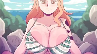 Nami's Big Tits Get Fucked Hard in This NSFW Animation [D-ART]