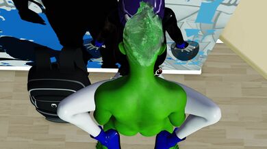 The Ultimate Audio Experience of Beast Boy's Rod Riding Raven's Walls During Their Sexual Encounter.