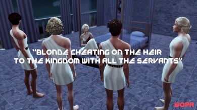 The Adulterous Blonde: A Royal Affair with the Servants