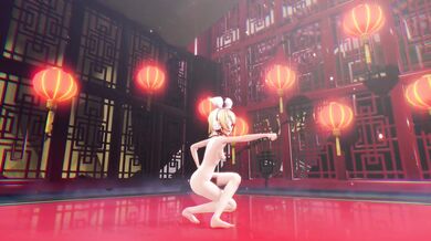 Fap Material: Kagamine Rin's Sexy Nude Dance - The 1-2 Club
