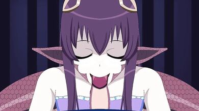 Girl with Tentacles Gives BJ in Monster Musume