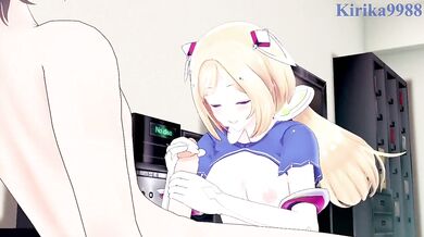 'Holographic Live Streaming Superstar Aki Rosenthal and I have virtual sex in her bedroom with multiple orgasms for the viewers!'
