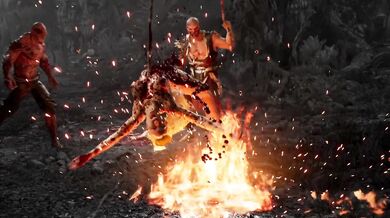 Baraka's Brutal Mur*der of Sindel Gone Ryona!