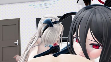 Gangbanged by a Pair of Horny Rabbits - Colonel Pichu's Asuna (Ultra HD)