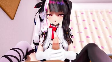 Jerking off to Rena's Slippery Lotions