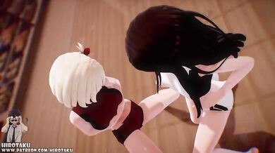 Chisato Takina's Cake Face Sexual Encounter in Lycoris Recoil: Erotic Adventures with a Twist