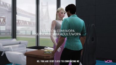 Blonde Money-Hungry Slut Gets Double Teamed by Her Greedy Boss and Boyfriend!