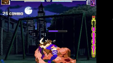 Psylocke Gets Banged by the Minotaur in a Wet and Wild Fuck Fest