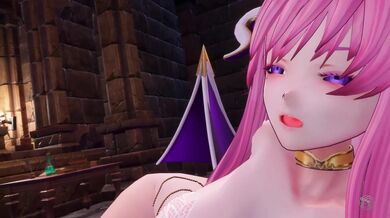 Whore sisters Succubi Weiss & Schwarz pound each other's twats [Big Sister's Dormitory]