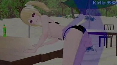 The Ruby and the Beach - Hoshino and Oshi Have Sex in the Sand