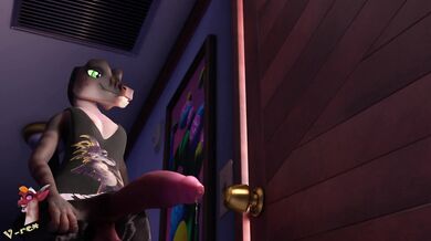 Jurassic Cock: When a T-Rex Gets a Boner, There's Only One Thing to Do!