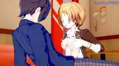 'The Karaoke Idolm@ster: Shinny Colors - Juri Saijo and I have steamy sex in the karaoke room!'