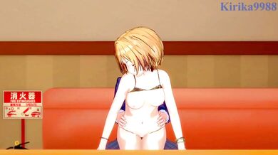 'The Karaoke Idolm@ster: Shinny Colors - Juri Saijo and I have steamy sex in the karaoke room!'