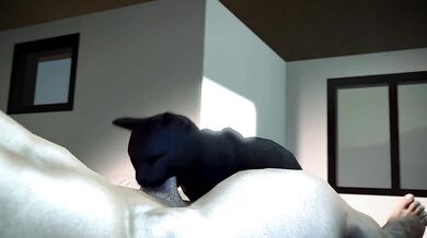 Cumming for Cats' Pleasure - RookieAnimator210