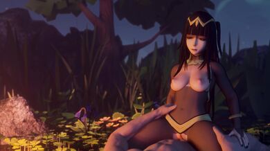 Tharja and her magical tentacle ra*pe.