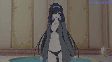 Unleashing the Tiger: A Hentai Adventure at the Spa with Ui and Kozeki Blue
