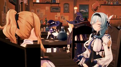 Couples Relax in the Steamy Hot Springs of Genshin Monstadt Onsen Festival, A Pornographic Fantasy for Your Eyes to Enjoy!