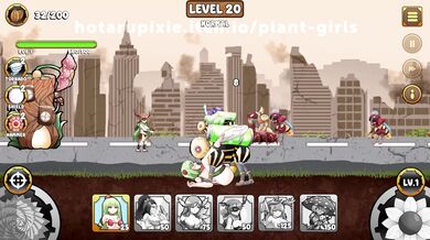 Insect Invasion Level 20: Plant Girls vs. Bug-Eyed Monsters!