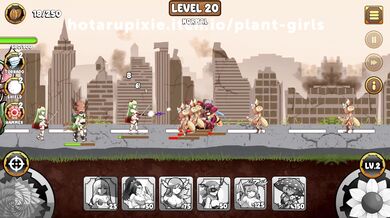 Insect Invasion Level 20: Plant Girls vs. Bug-Eyed Monsters!