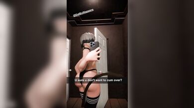 Busty MILF Calls for a Big Dick in the Middle of the Night