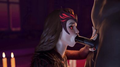 Unleashing the Scarlet Witch's Magical Cummament