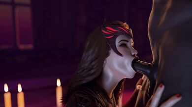 Unleashing the Scarlet Witch's Magical Cummament