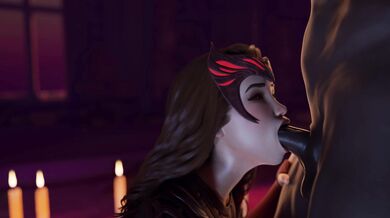 Unleashing the Scarlet Witch's Magical Cummament