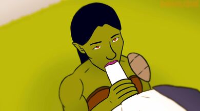 The Bet - A Saliva Shower from Drakuzur's Cock