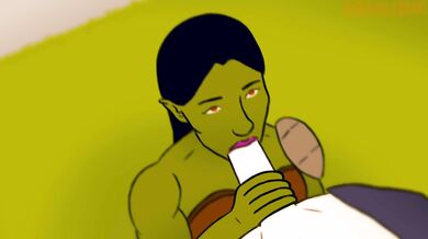 The Bet - A Saliva Shower from Drakuzur's Cock