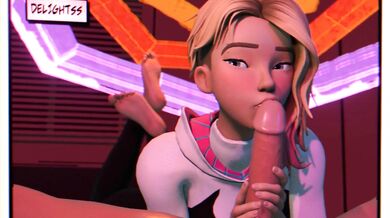 One Night with Gwen Stacy: A Blowjob Fantasy