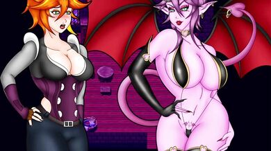 Aeriseth's Twin Tail Seduction of the Crimson Veiled Vampire Hunter