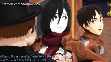 Mikasa Ackerman Gets Gangbanged by a Herd of Titans in Attack on Titan: Cuckolding Part 3