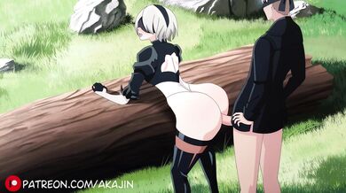 2B and 9S take a fuck break