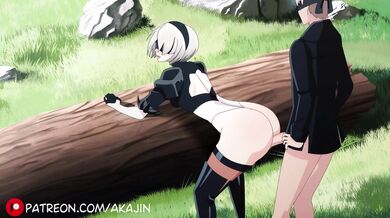 2B and 9S take a fuck break