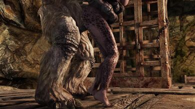 Wet n' Wild: Argonian x Troll Threesome [Lizard3469]