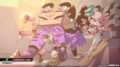 Furry Feline Fury: Punked Out Kitties' Brawl