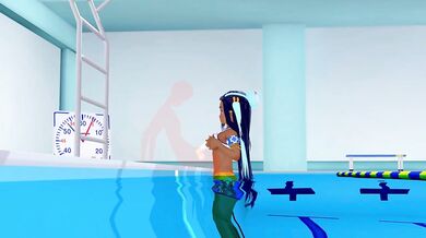 'Splashing with Nessa: A Pokémon's Wet Dream'