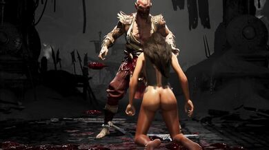 Kitana's Naked Torture Rampage