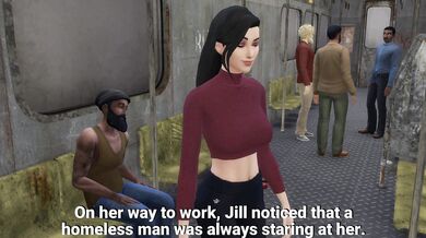 Nasty Whore Banged by Desperate Vagrants - Sequel