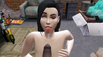 Nasty Whore Banged by Desperate Vagrants - Sequel