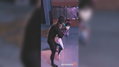 D.Va's Wet Overwatch Handjob