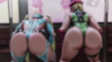 Massage Fuck Session with Twerking Cammy and Rainbow Mika