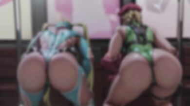 Massage Fuck Session with Twerking Cammy and Rainbow Mika