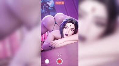 Lustful Raven Let Loose on a Sinful Night of Pleasure Seeking