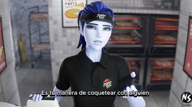 Pizza Whore [Aphy3d] [SUB-ES]