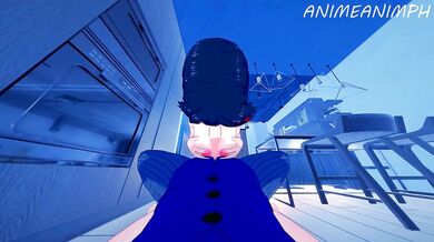 Sexual Encounter with a Masked Slayer - Ryuko Matoi's POV