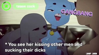 Naughty MILF Nicole Watterson Schools Her Son on the Art of Edging [Mommy] [Tease]