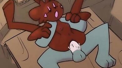 - Chocolate Bunnies Nibble on Each Other's Ears