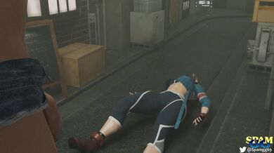 Poison's Wet Dream Fulfilled by Cammy's Deepthroat Skills
